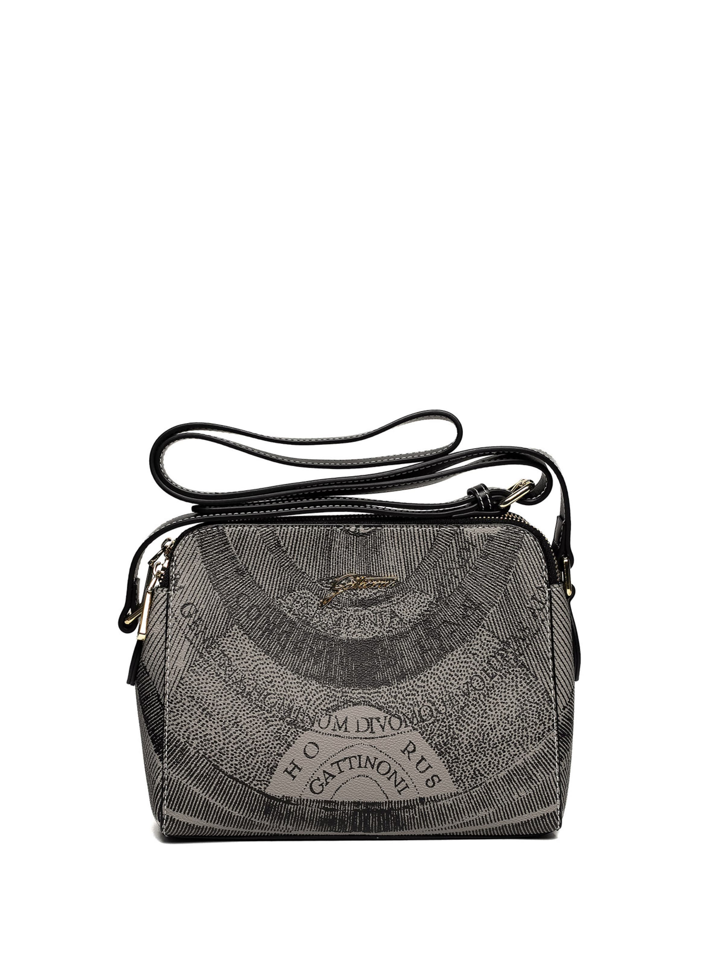 Gattinoni Schoudertas in Grijs: voorkant