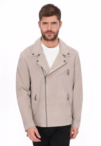 Veste mi-saison DreiMaster Vintage en beige : devant