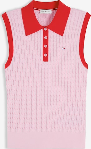 TOMMY HILFIGERTop s naramenicama - roza boja: prednji dio