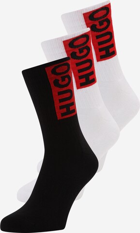 HUGO Socks in Black: front