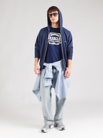 WRANGLER Μπλουζάκι 'AMERICANA' σε μπλε