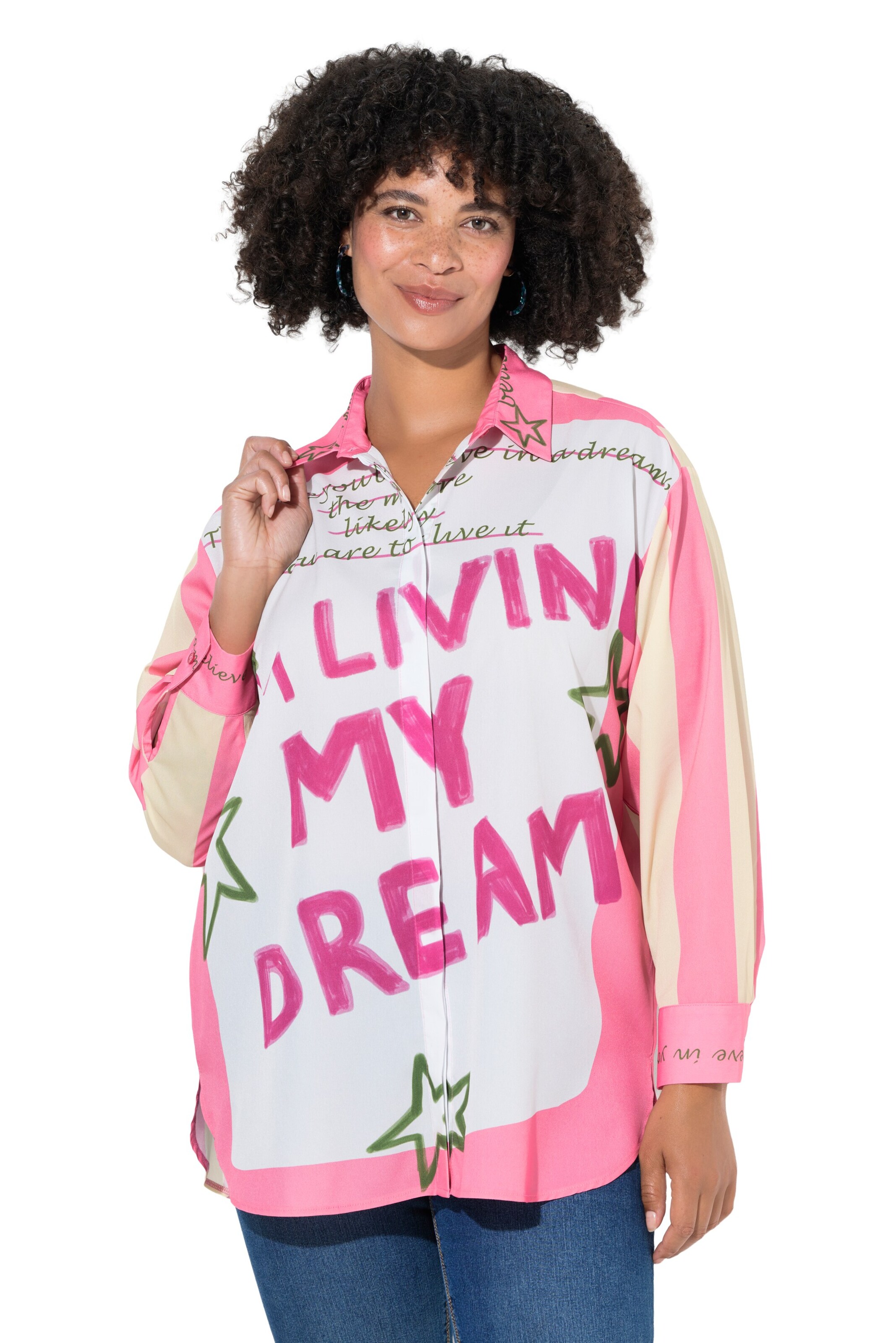 Angel of Style Blouse in Gemengde kleuren: voorkant