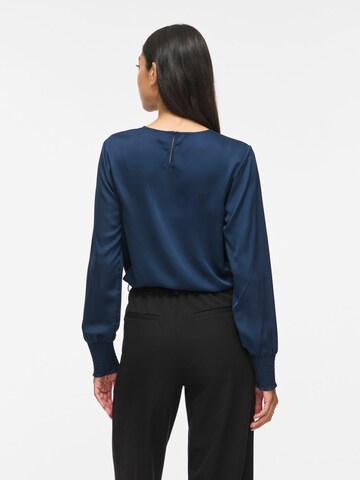 Chemisier 'ELLETTE ' VILA en bleu