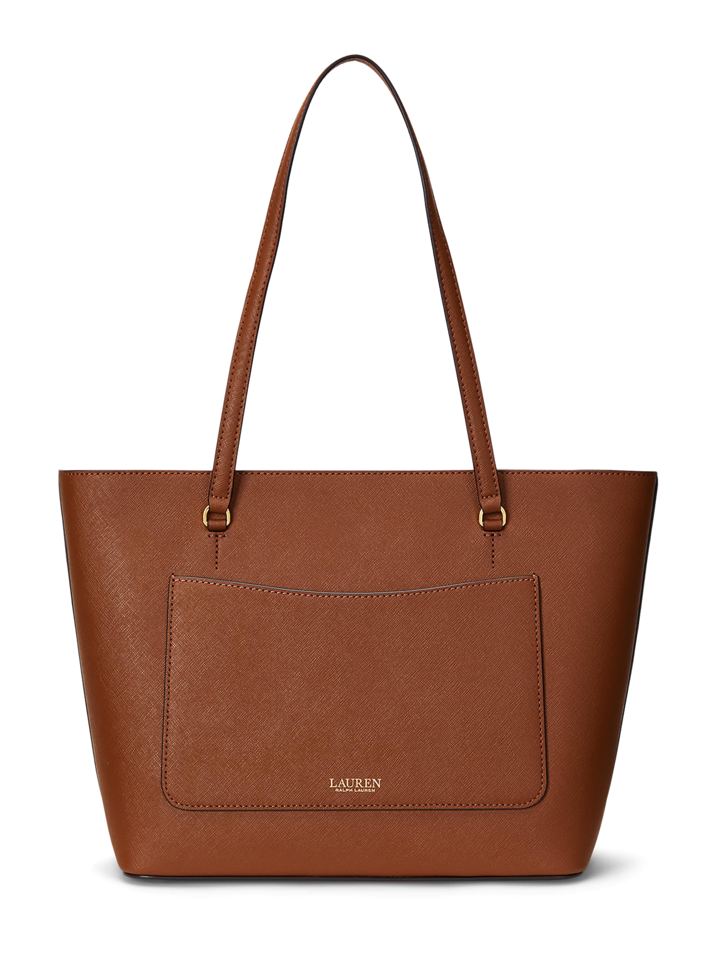 Lauren Ralph Lauren Cabas 'KARLY' en marron, Vue avec produit