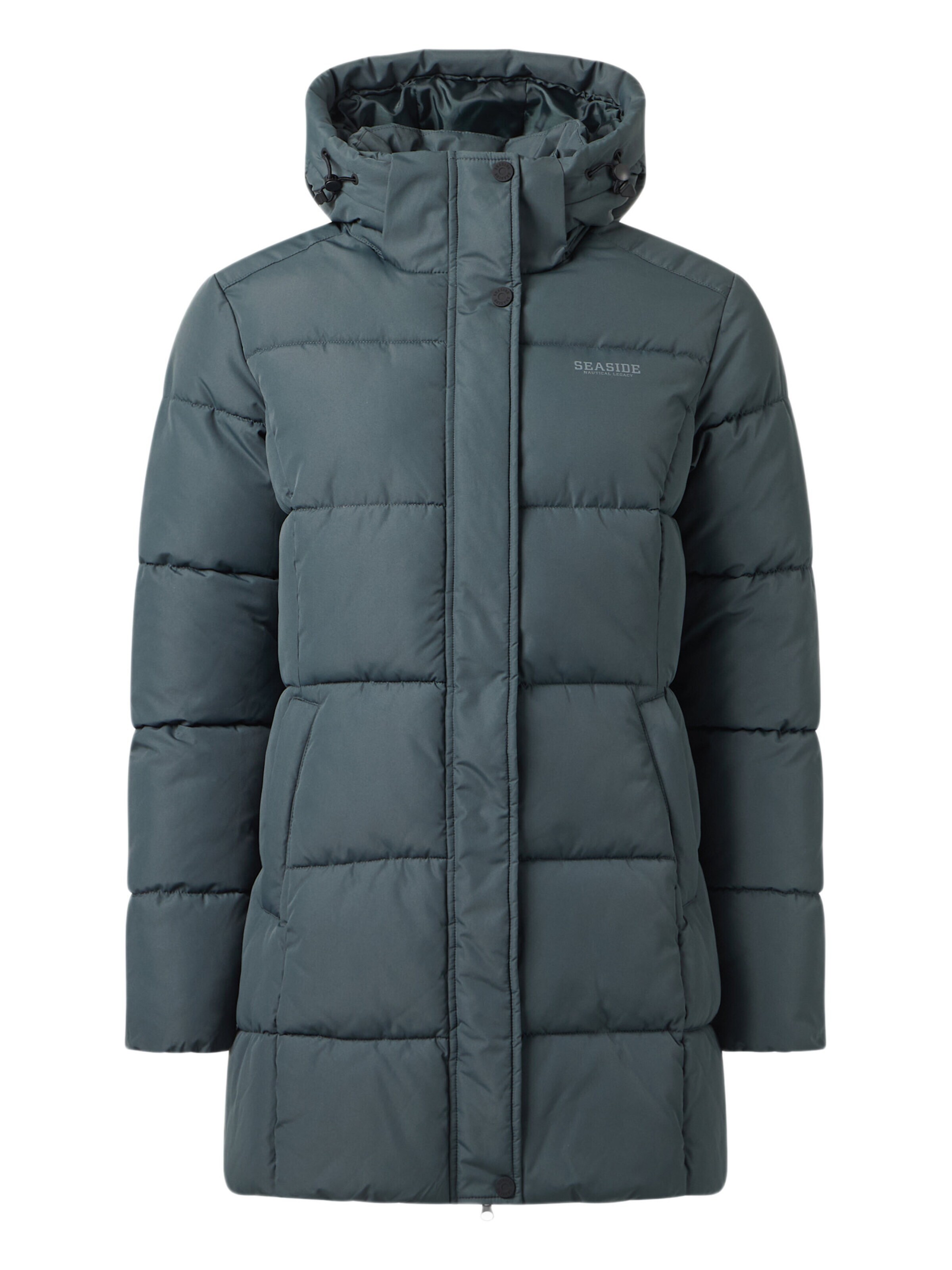 Seaside Winter Jacket 'Long Island' in Green: front
