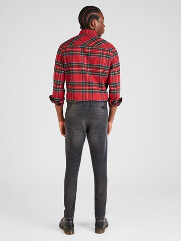 DIESEL Slimfit Jeans 'KROOLEY' in Grau
