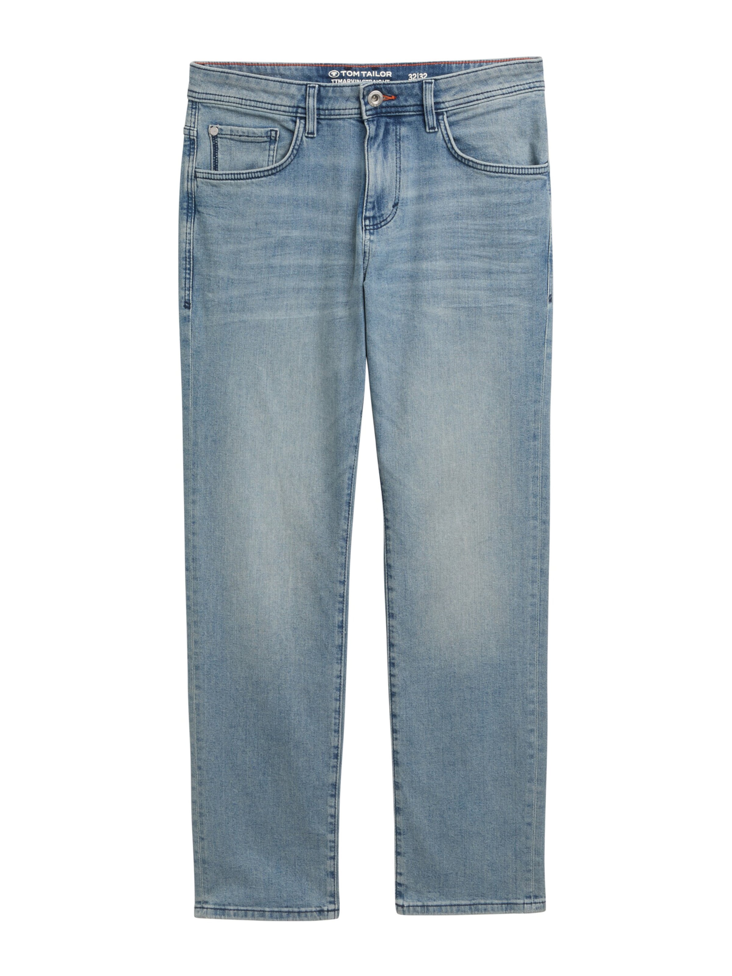 TOM TAILOR Štandardný strih Džínsy 'Marvin' - Modrá: predná strana