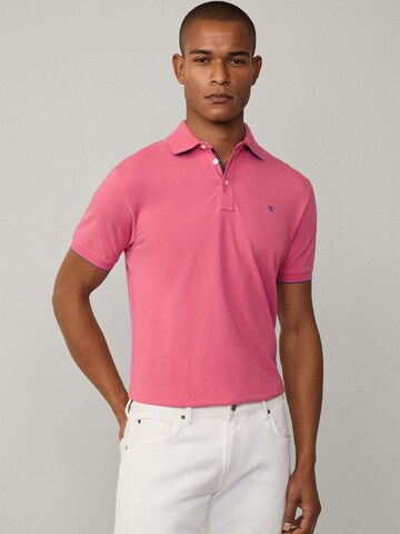 Hackett London Poloshirt in Pink: Vorderseite