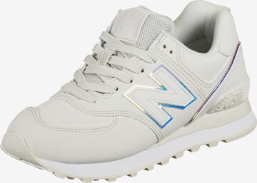 Baskets basses new balance en blanc : devant