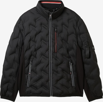 Veste mi-saison TOM TAILOR en noir : devant