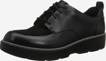 CLARKS Schnürschuh in Schwarz: predná strana