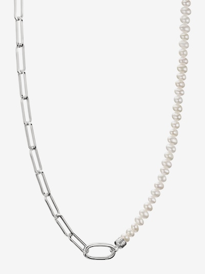 Thomas Sabo Kette in silber / perlweiß, Produktansicht