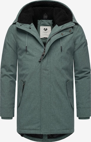 Cappotto invernale di Ragwear in verde: frontale