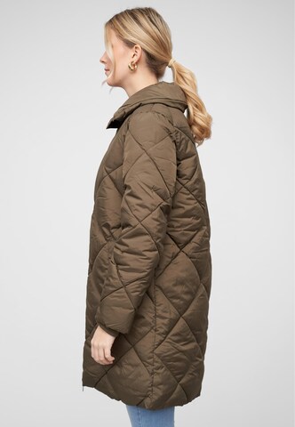 VILA Winter jacket 'VIAdaya' in Brown