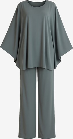 Elara Hausanzug in Grau: Vorderseite