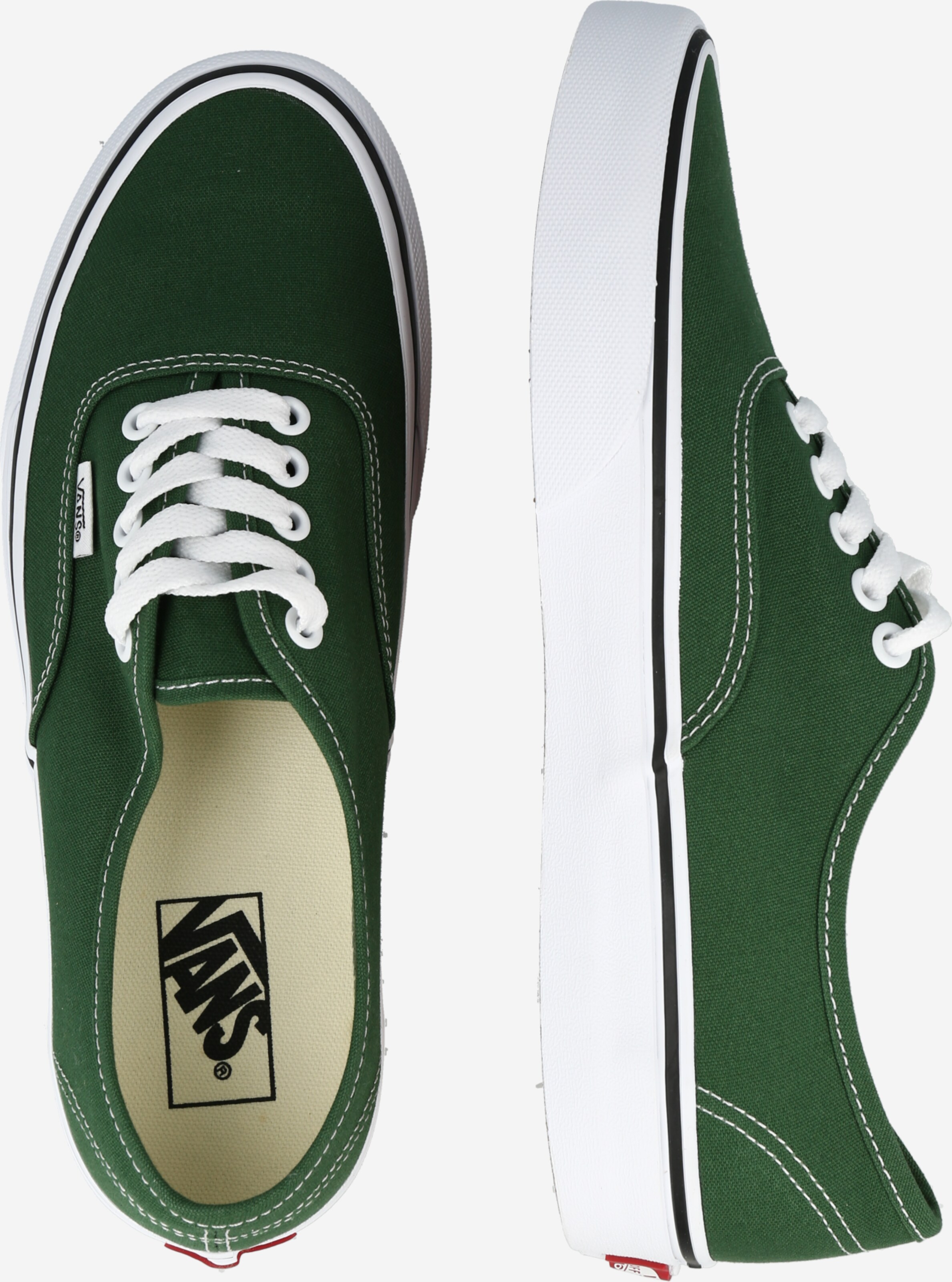 VANS Sapatilhas baixas em Verde Escuro