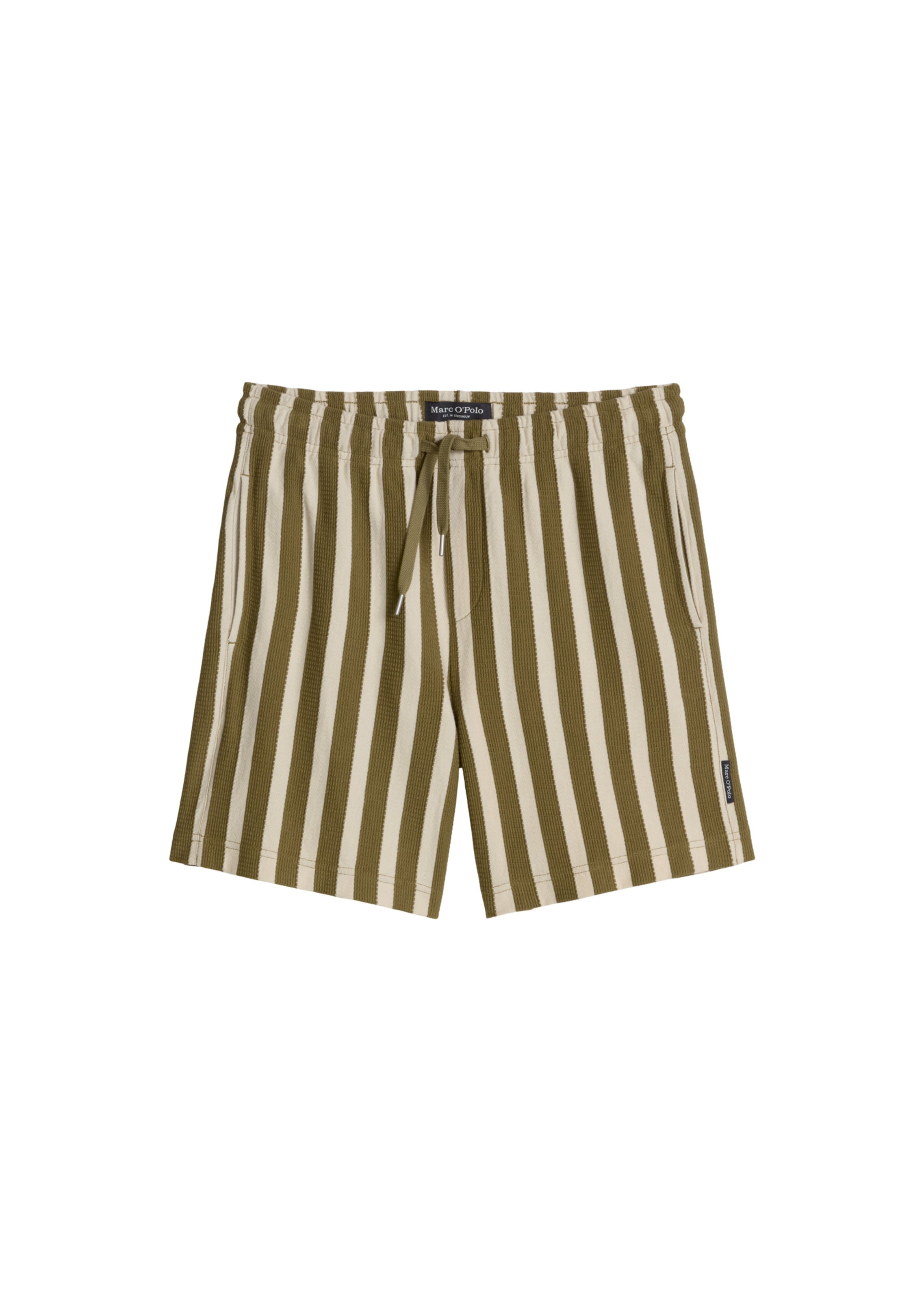 Marc O'Polo Shorts in Grün: Vorderseite