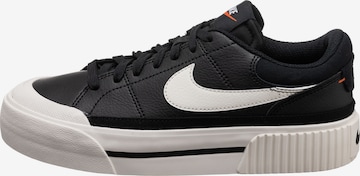 Nike Sportswear Низкие кроссовки 'COURT LEGACY LIFT' в Черный