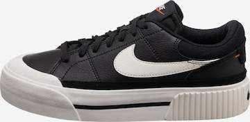 Nike Sportswear Σνίκερ χαμηλό 'COURT LEGACY LIFT' σε μαύρο