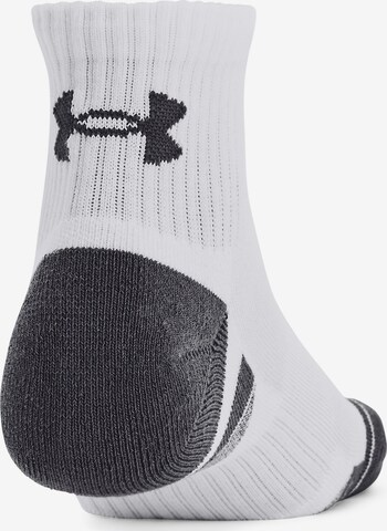 UNDER ARMOUR Athletic Socks in White