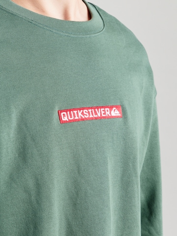 QUIKSILVER - Sweatshirt de desporto 'DNA' em verde
