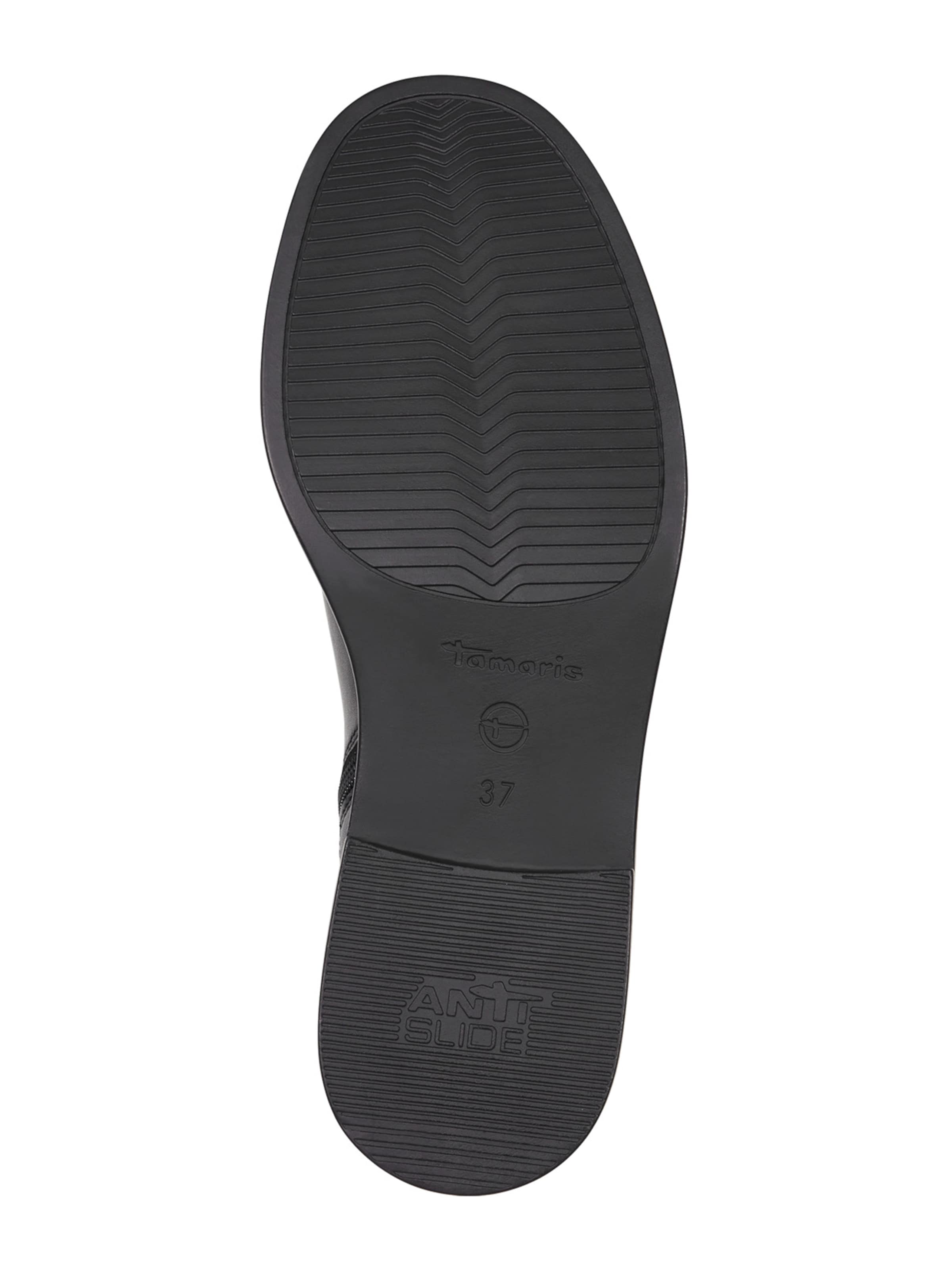 Botine de la Tamaris pe negru