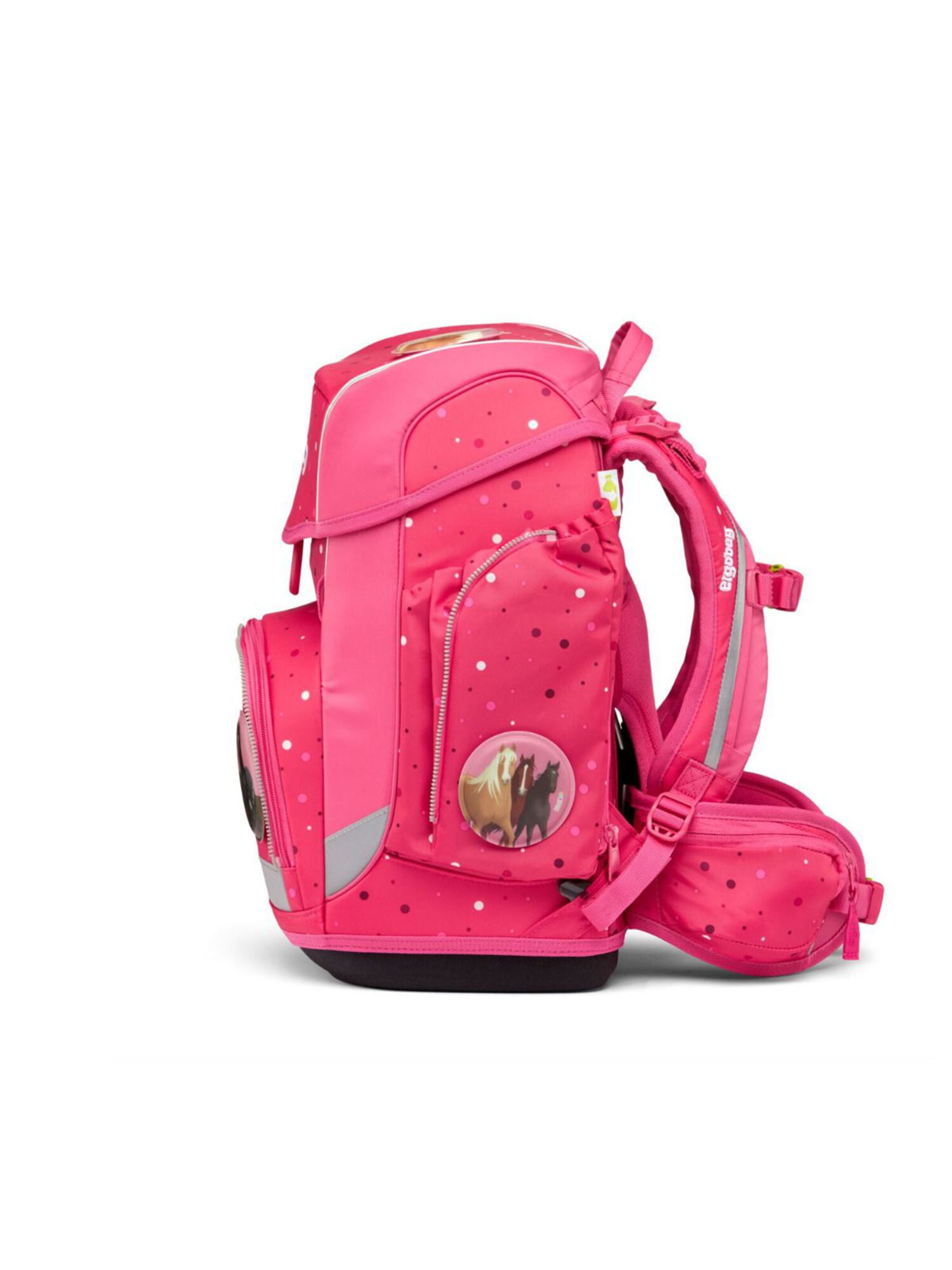 ergobag Backpack 'Urlaub auf dem ReitBärhof' in Pink