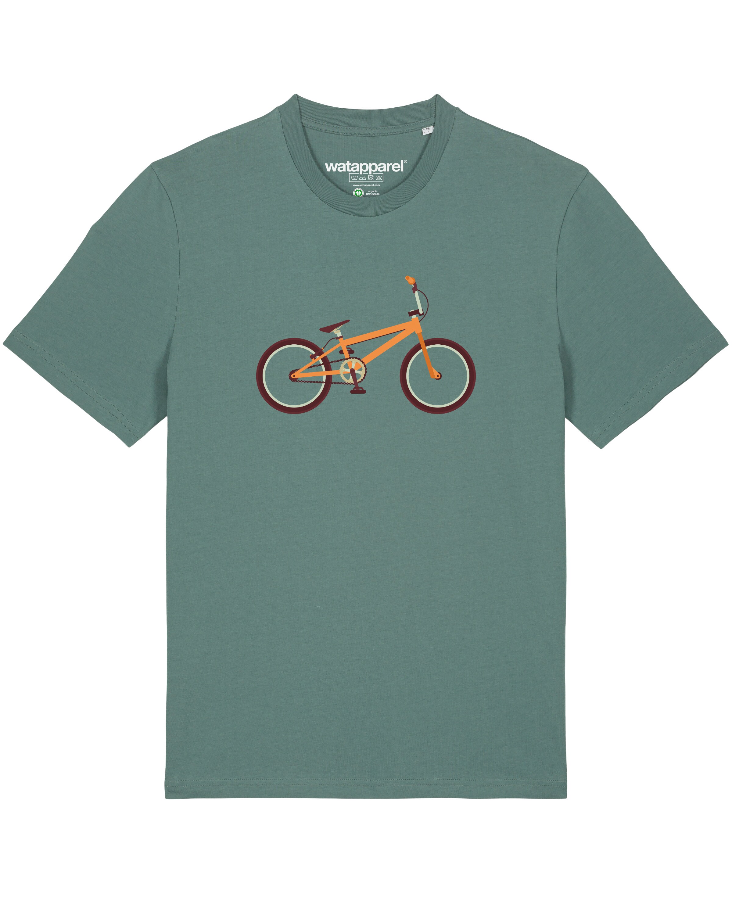 Maglietta ' BMX ' di Watapparel in verde: frontale