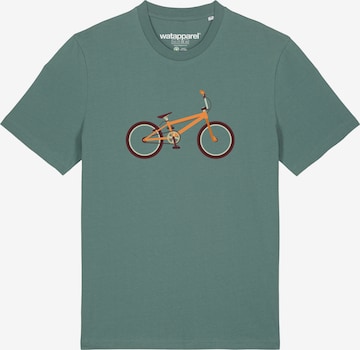 Maglietta ' BMX ' di Watapparel in verde: frontale