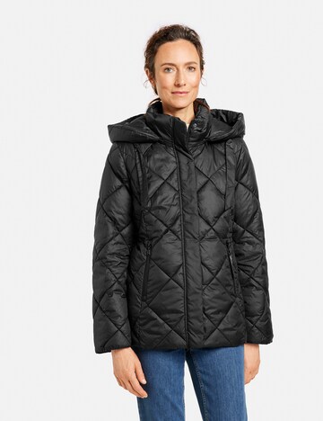 GERRY WEBER Winter Jacket in Black: front