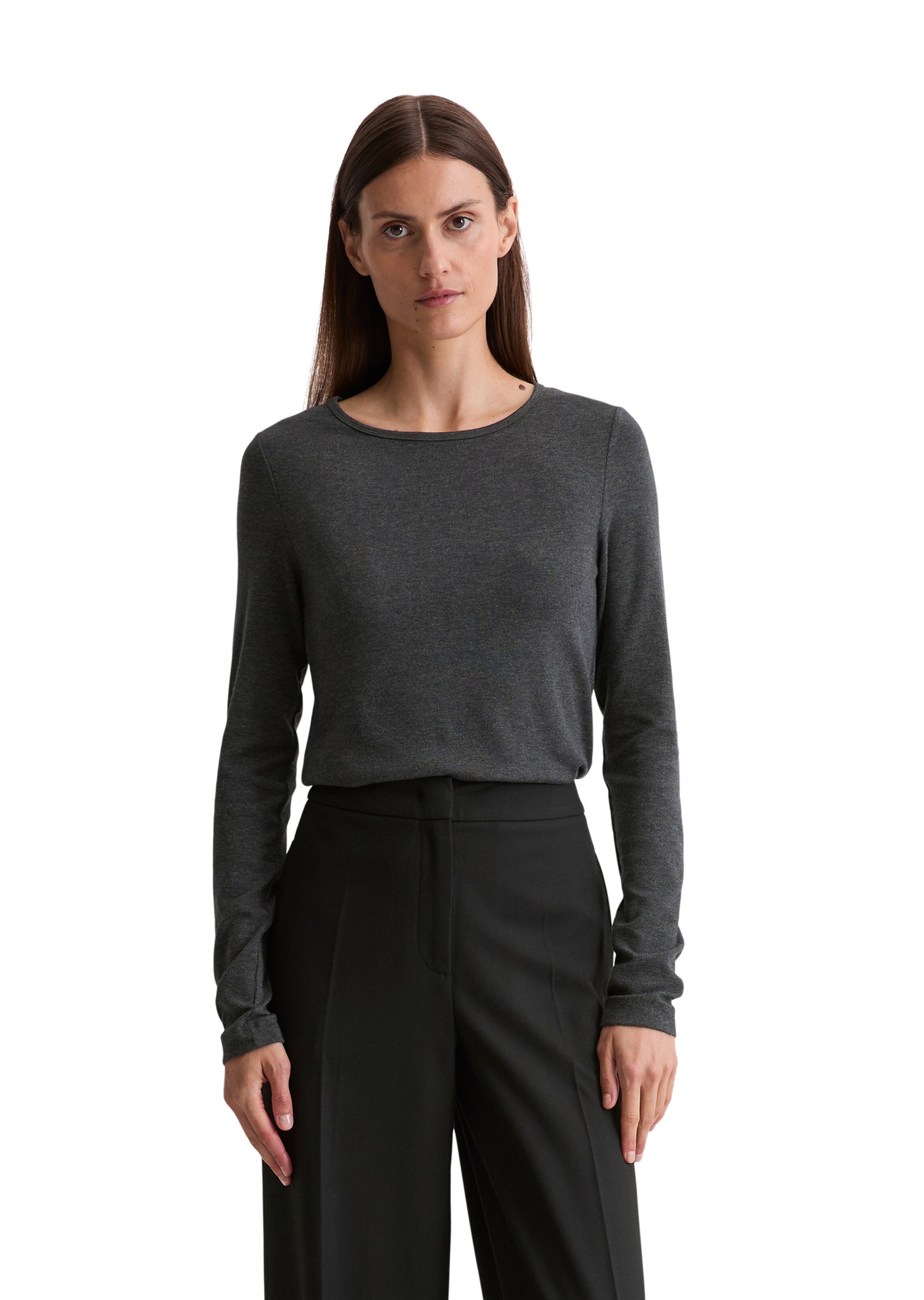 pilka Marc O'Polo Marškinėliai: priekis