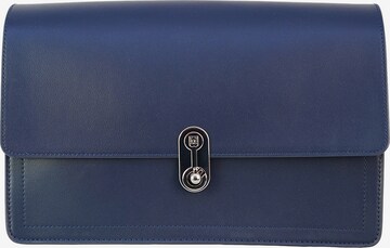 Borsa a spalla 'Borsa a Spalla Donna Bruno Magli Carol Flap Eco-Pelle Twist Lock' di Bruno Magli in blu: frontale