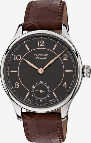 DUGENA Analog Watch in Brown: front