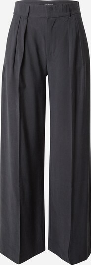 Gina Tricot Trousers with creases in Black, Item view