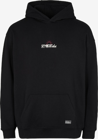 O'NEILL Sweatshirt 'Aguazul' in Zwart: voorkant