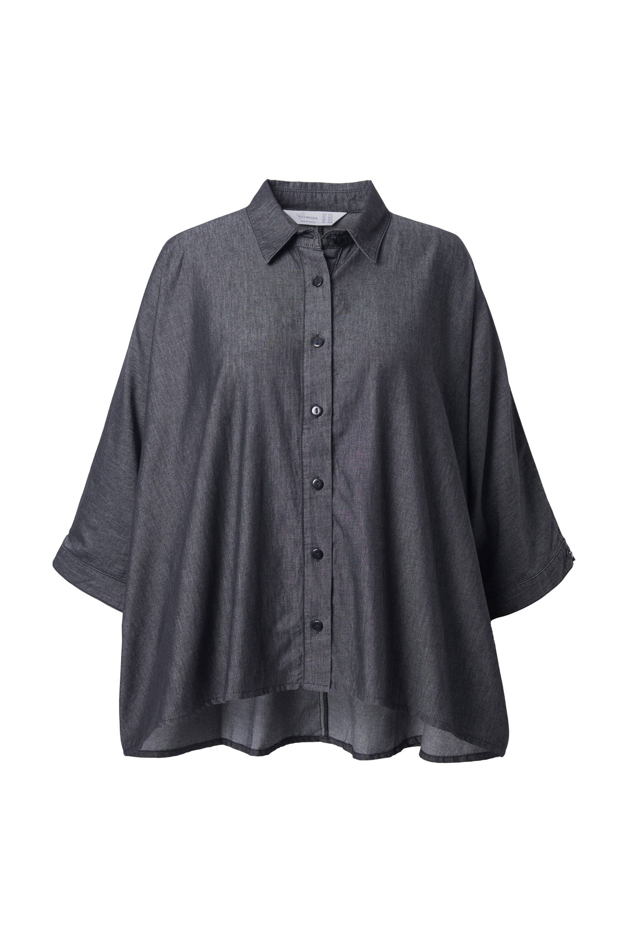 MIAMODA Bluse in Grau: Vorderseite