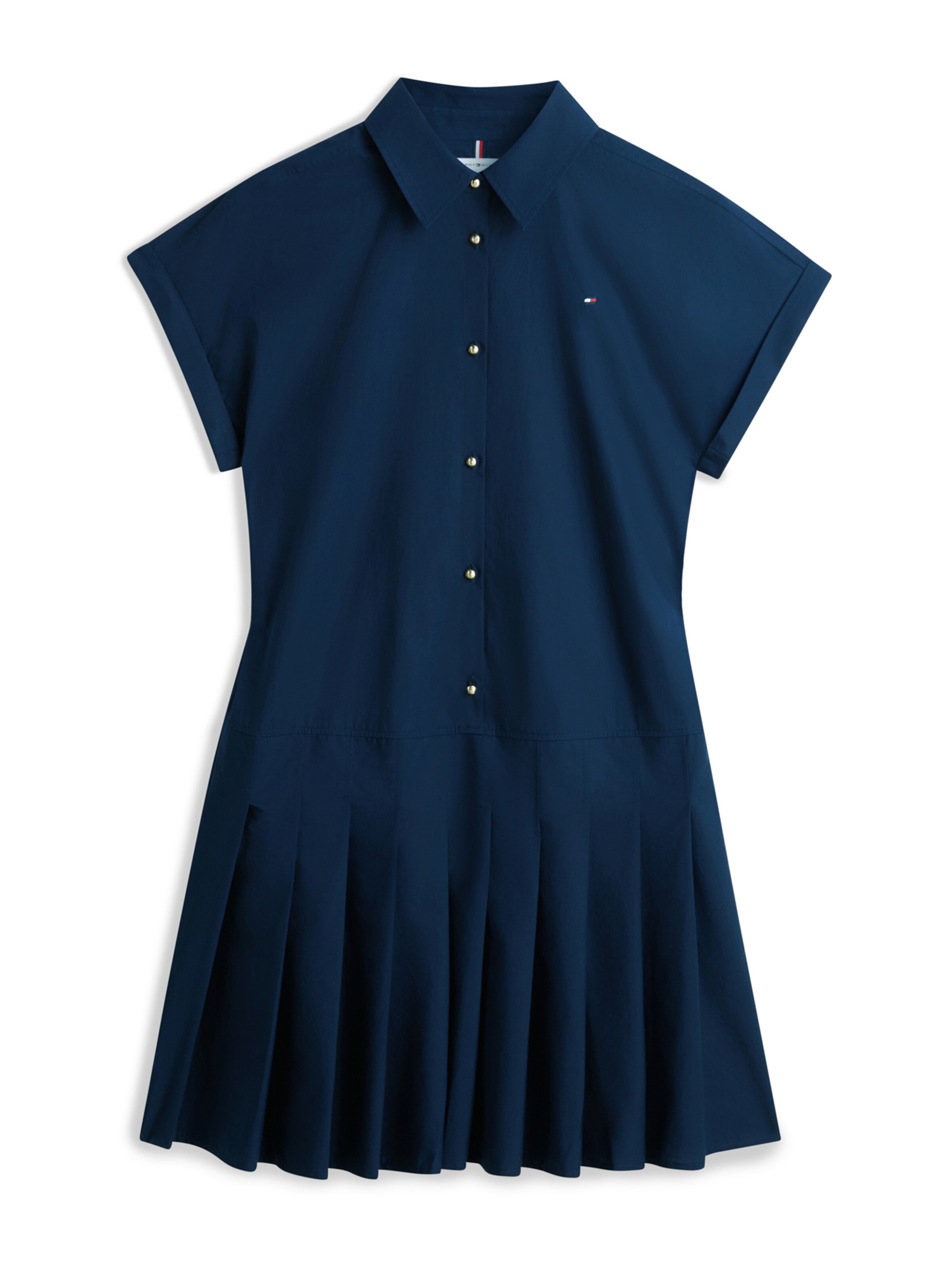 TOMMY HILFIGER Shirt dress in Blue: front
