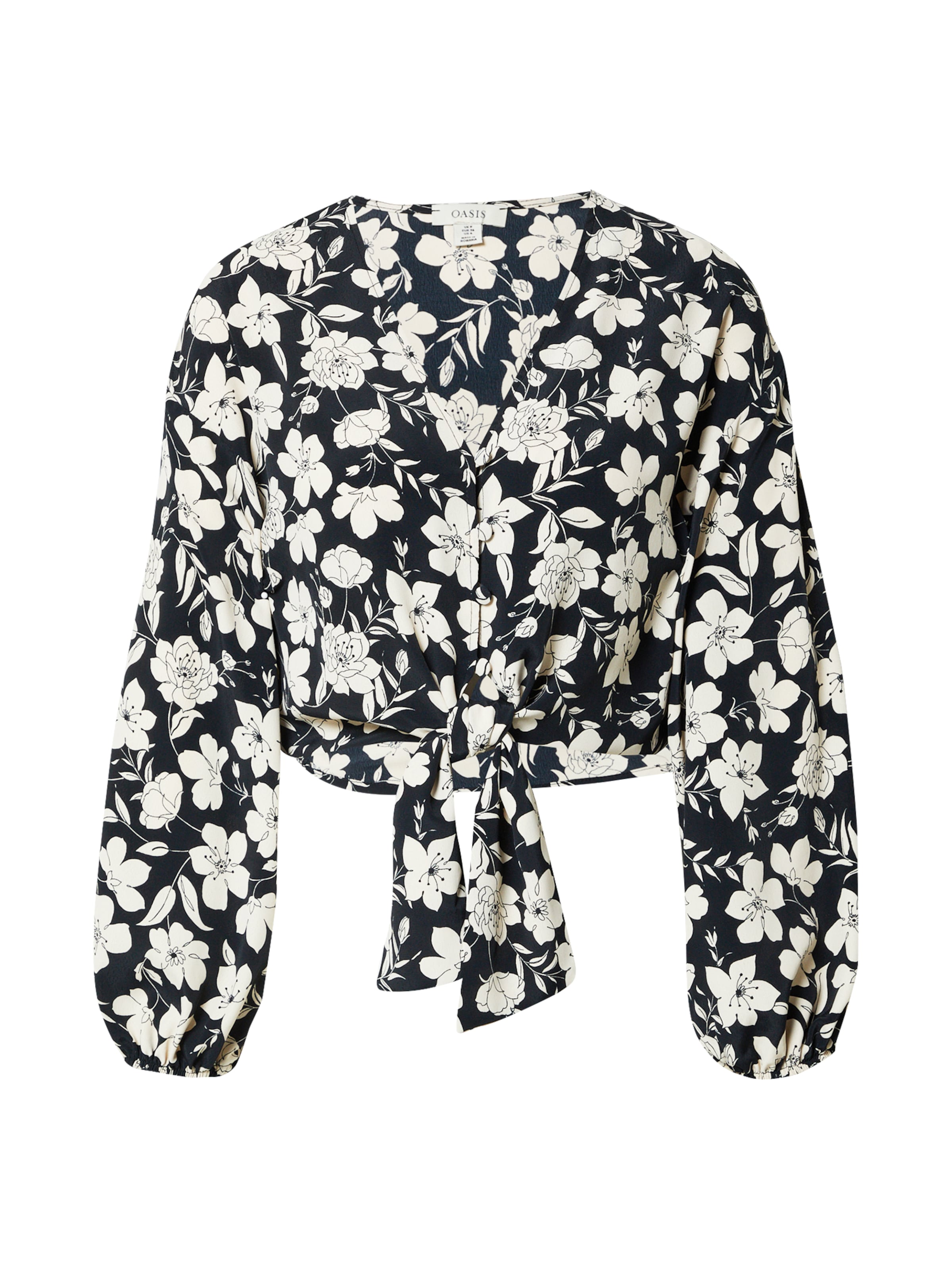 Oasis Bluse in Blau: Vorderseite