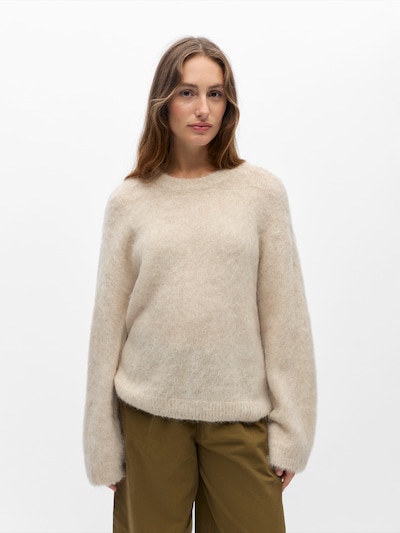 OBJECT Pullover 'OBJHARRY' i XS i beige, Produktvisning