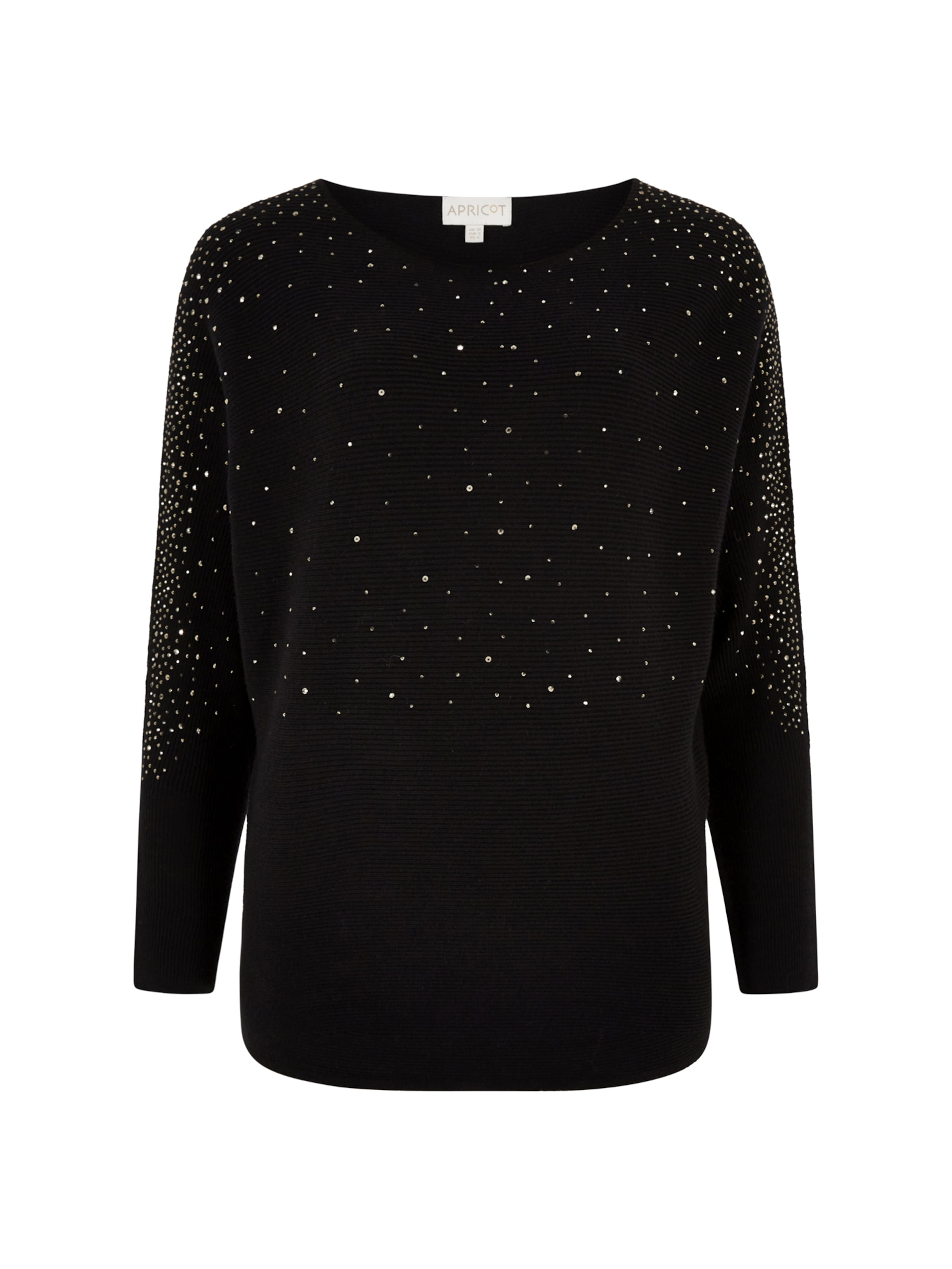 Apricot Pullover in Schwarz: Vorderseite