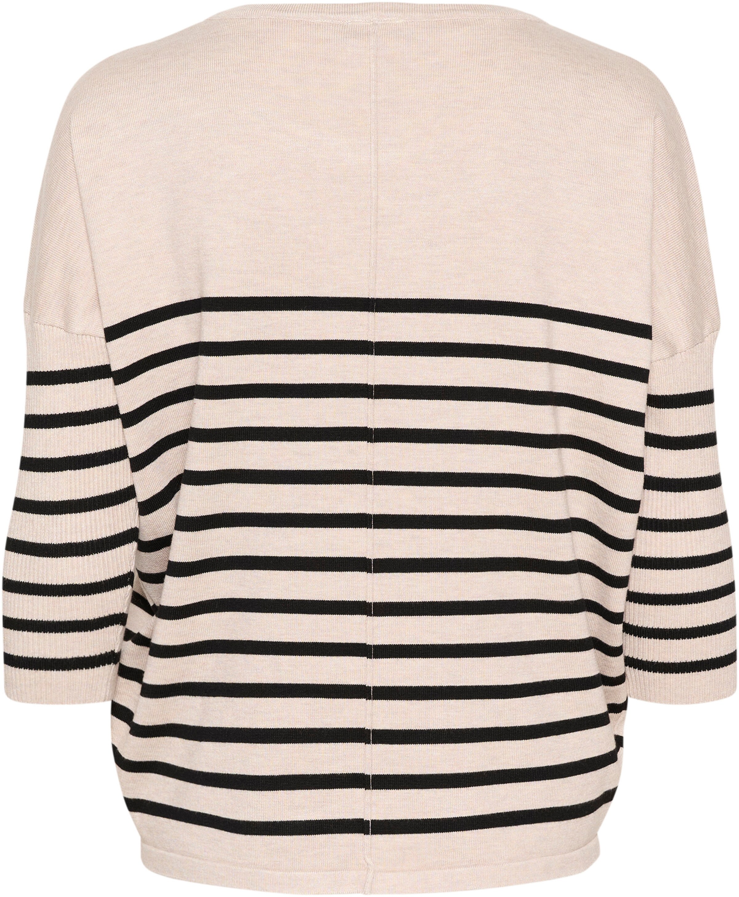 SAINT TROPEZ Pullover 'MilaSZ' in Beige