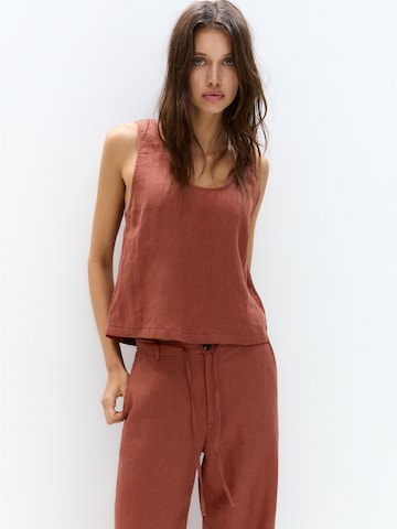 Pull&Bear Blouse in Red: front