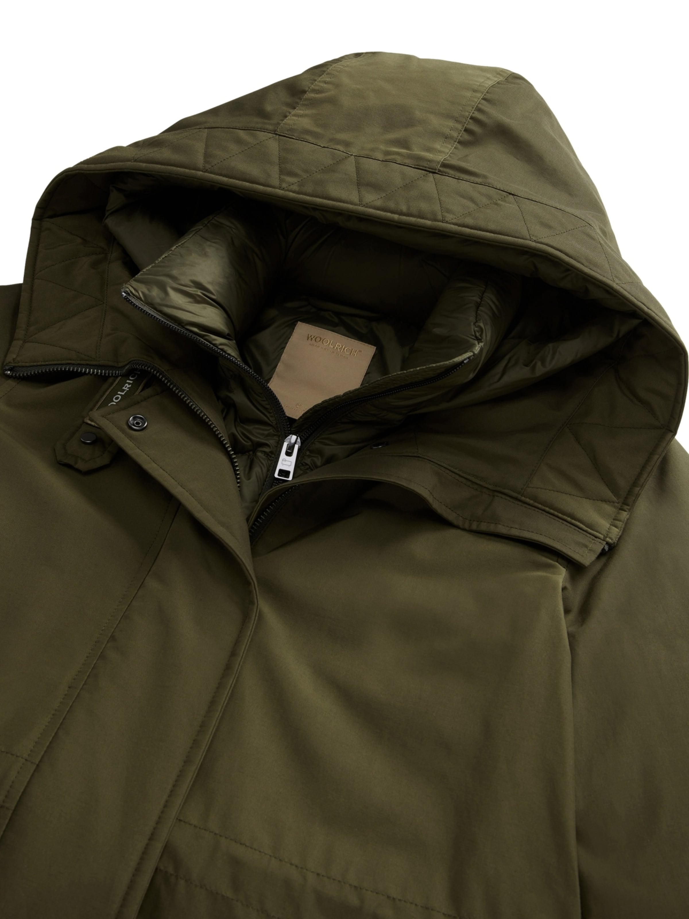Woolrich Winterparka 'Authentic' in Groen