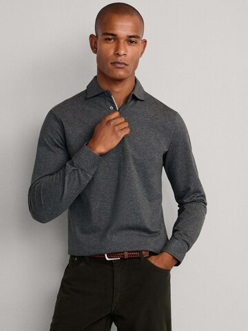 Hackett London Poloshirt in Grau