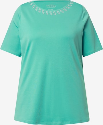Ulla Popken Shirt in Green: front