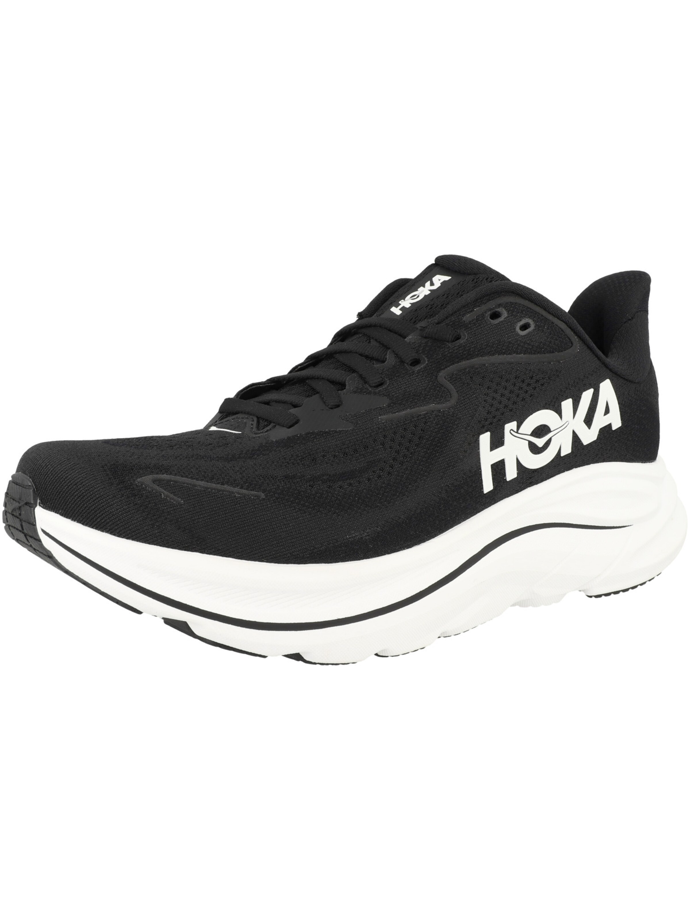 HOKA - Sapatilha de corrida 'Clifton 10' em preto: frente