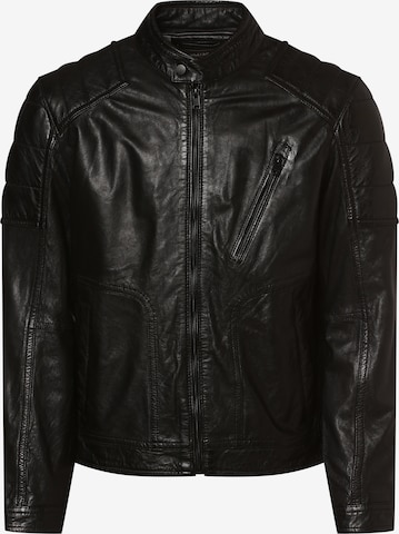 Finshley & Harding Between-Season Jacket in Black: front