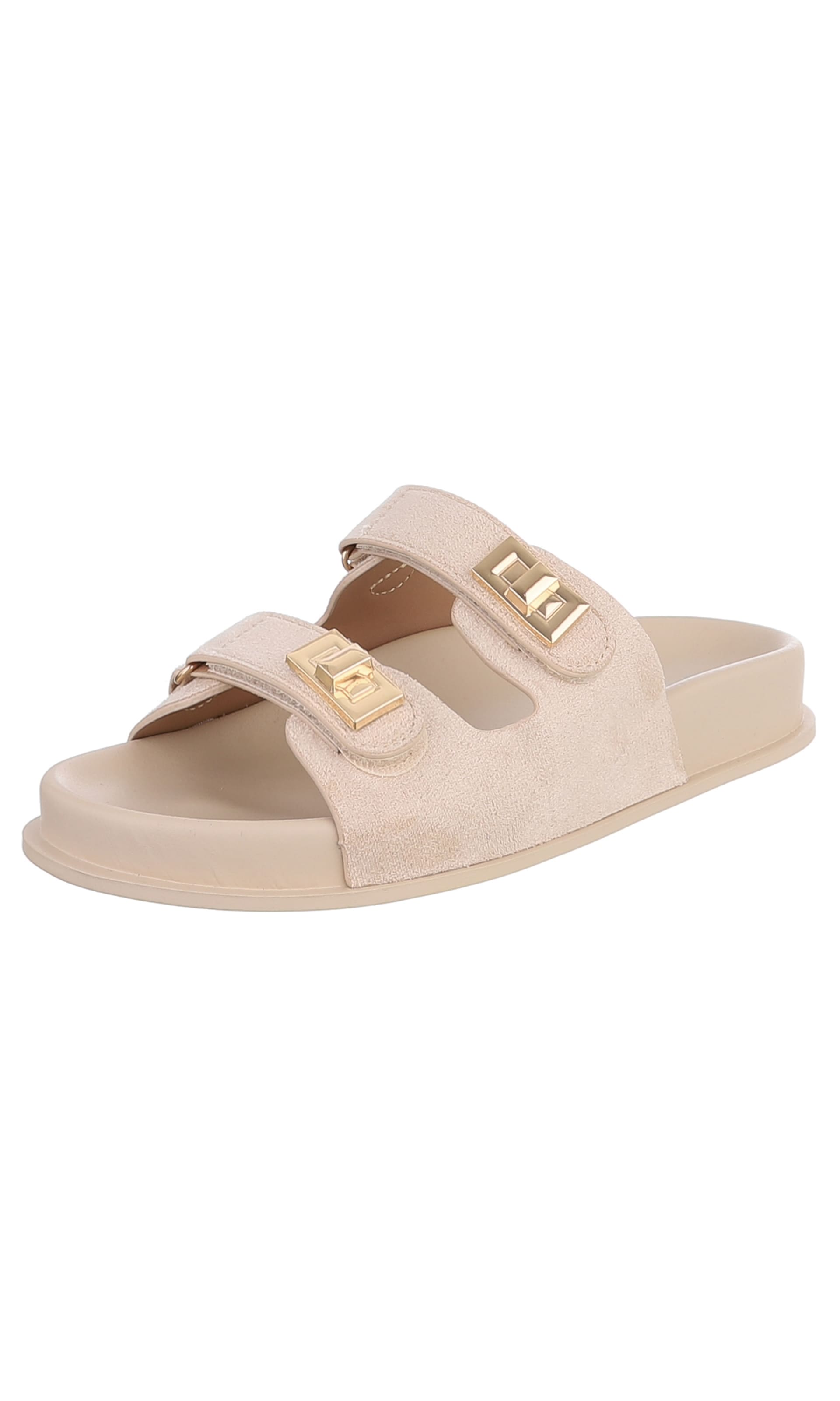Ital-Design Mules in 36 in Cream, Item view