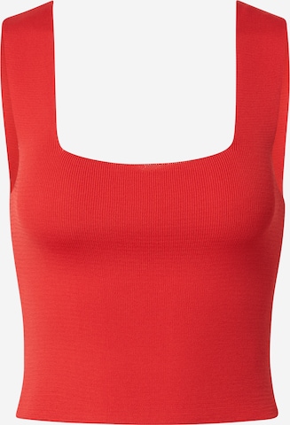 Trendyol - Top em vermelho: frente