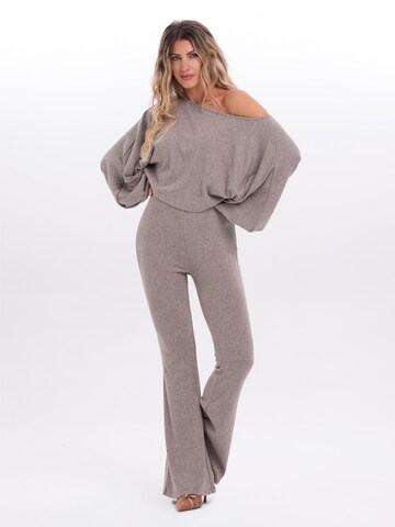 MYLAVIE by Sarah Harrison Pullover in Grau